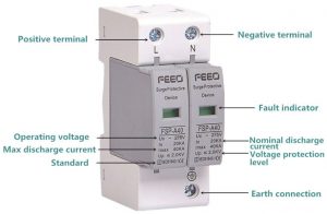 Chống sét AC 1 pha 220V Feeo FSP-A40