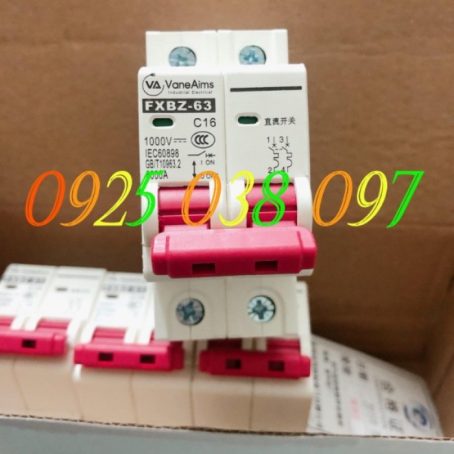 CB DC 1000VDC chuyên dụng Solar 16A 32A