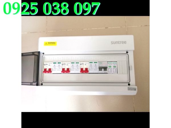 Tủ điện Solar 8KW bảo vệ hệ thống điện mặt trời, dãy tấm pin và Inverter!