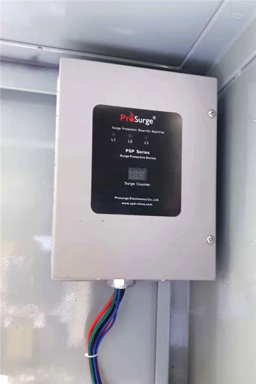 Surge-Protection-Project-in-Philippines-Panel-SPD-1