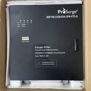 Tủ cắt lọc sét 3 pha 63A BSF100-3/320-63A-PN-VTD-S