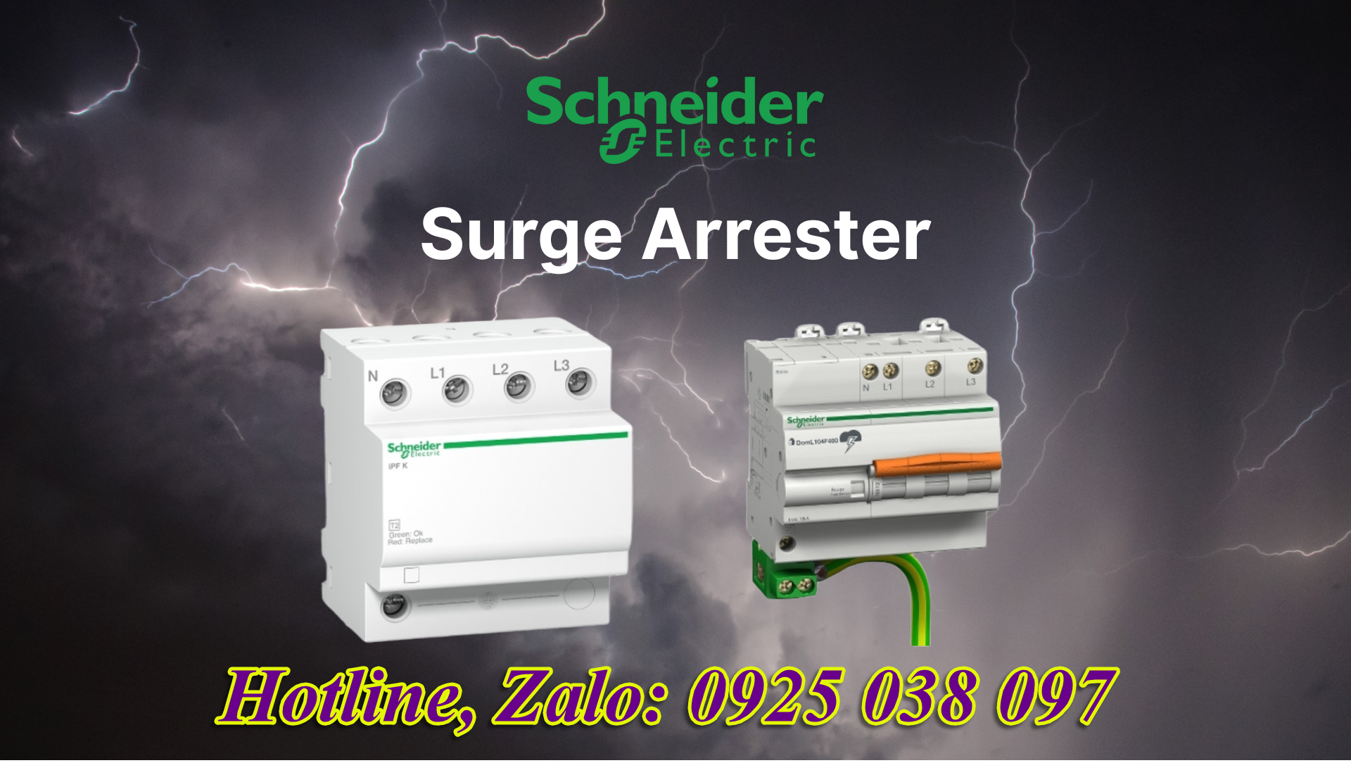 Tủ cắt lọc sét SCHNEIDER