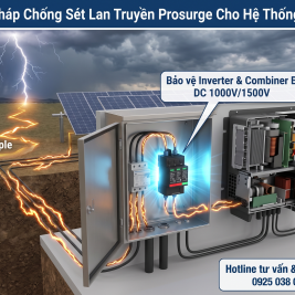 chống sét lan truyền prosurge cho điện mặt trời